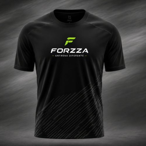 Polera Forzza negra hombre