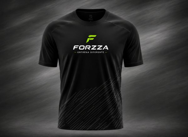Polera Forzza negra hombre